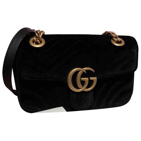 gucci marmont bag gold plated|Gucci Marmont bag used.